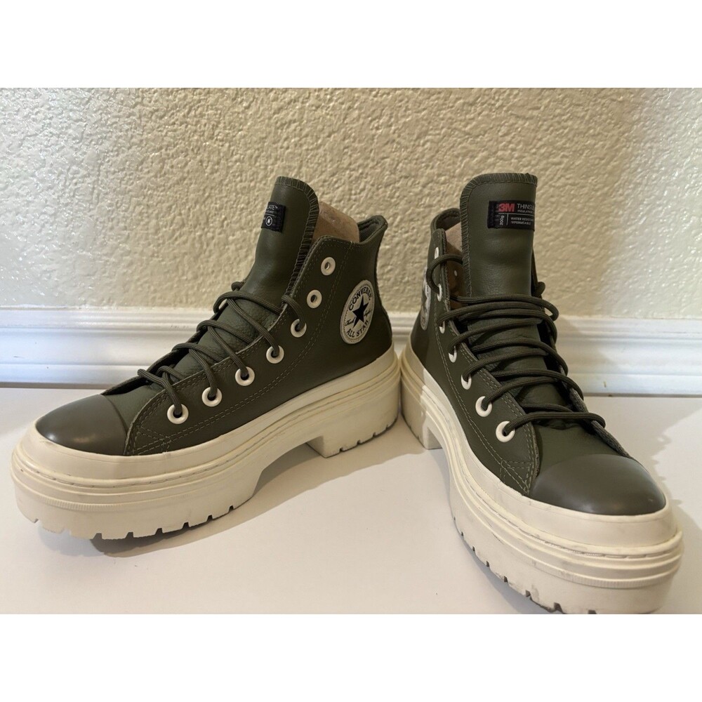 Converse Chuck Taylor Lugged Waterproof Women’s Size 7 Utility Green A11163C